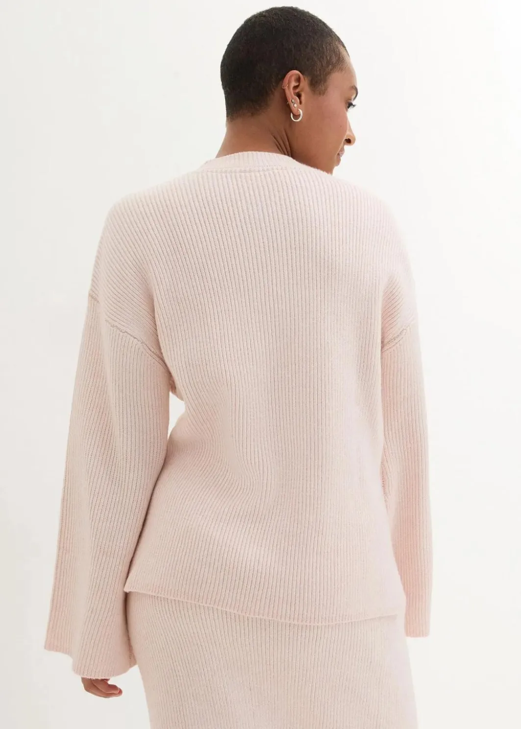Best Boxy-Pullover aus Rippstrick Damen Bekleidung·Umstandsmode|Strickmode