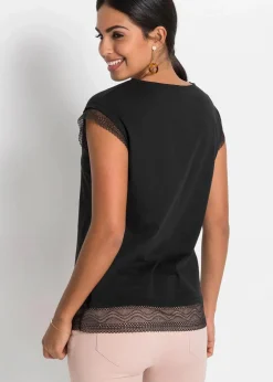 Boxy-Shirt aus Baumwolle Damen Shirts & Tops