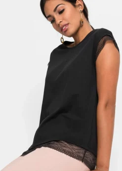 Boxy-Shirt aus Baumwolle Damen Shirts & Tops