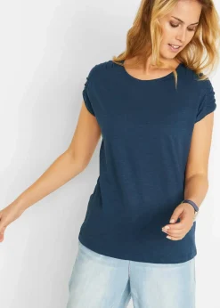 Damen bonprix Shirts & Tops|Boxy-Shirt, kurzarm