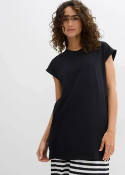Online Boxy-Shirt mit reiner Bio-Baumwolle Damen Basics|Shirts & Tops