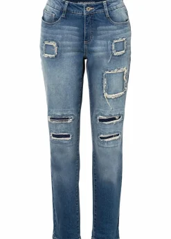 Damen bonprix Bekleidung·Shirts & Tops|Jeans|Boyfriend Jeans Mid Waist