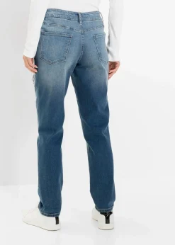 Damen bonprix Bekleidung·Shirts & Tops|Jeans|Boyfriend Jeans Mid Waist