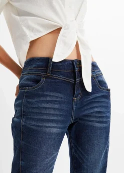 Damen bonprix Bekleidung·Shirts & Tops|Kurzgrößen|Boyfriend-Jeans