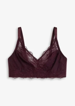 Sale Bralette mit Stickerei Damen Große Cups D-H|Nachhaltigere Materialien