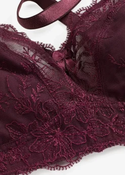 Damen bonprix Große Cups D-H|Nachhaltigere Materialien|Bralette mit Stickerei