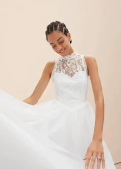 Discount Brautkleid aus Tüll und Spitze Damen Bekleidung·Pullover & Strickjacken