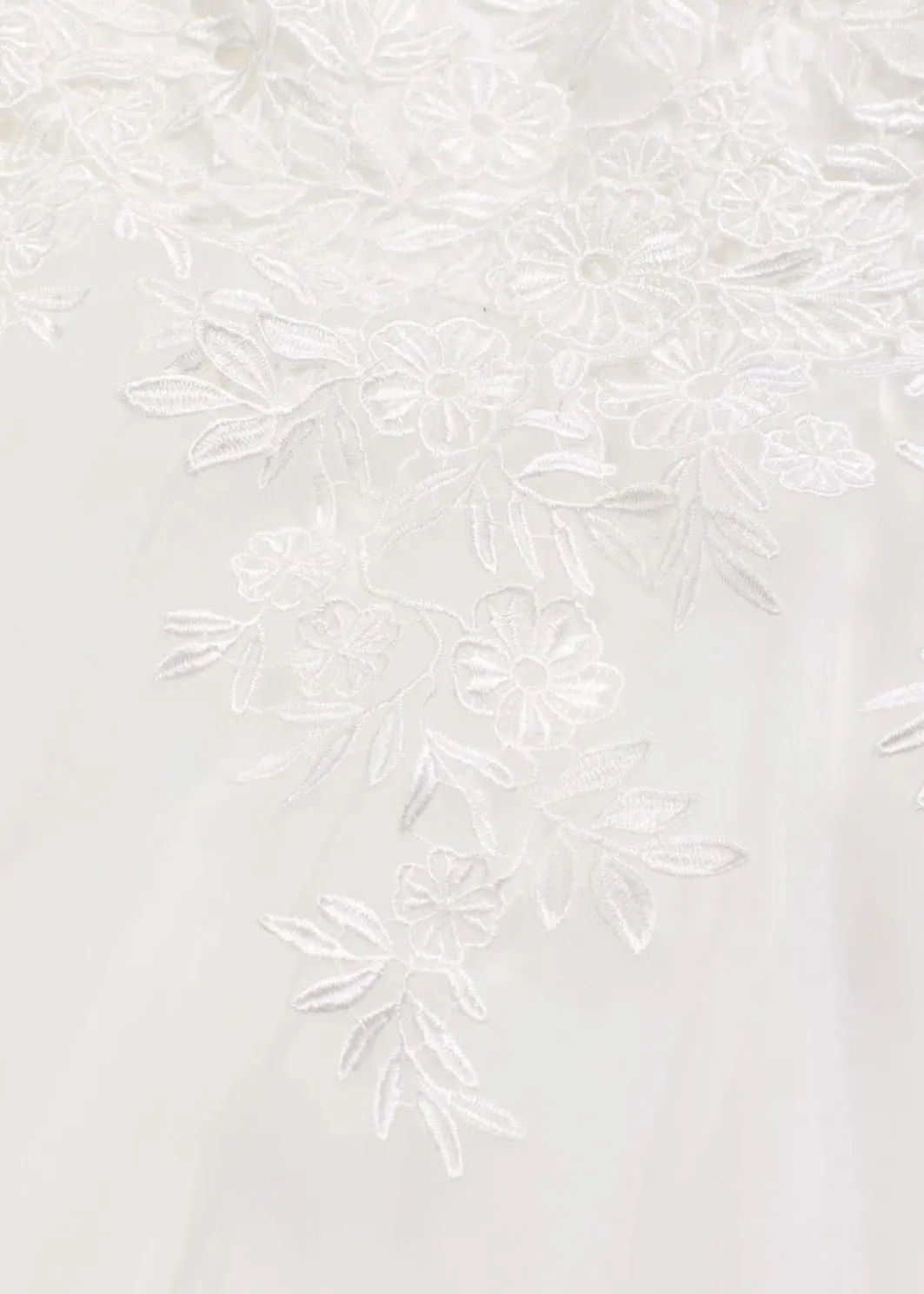 Outlet Brautkleid aus zartem Tüll mit Spitze Damen Kleider|Bekleidung·Pullover & Strickjacken