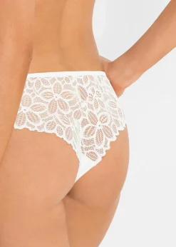 Damen bonprix Wäsche·Dessous|Wäsche·Höschen|Brazilslip aus feiner Spitze