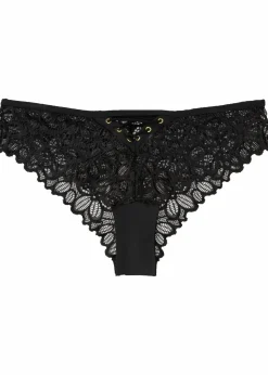 Damen bonprix Nachhaltigere Materialien|Höschen|Brazilslip aus feiner Spitze