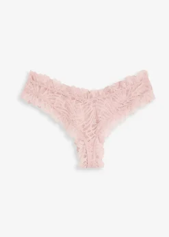 Damen bonprix Wäsche·Dessous|Wäsche·Höschen|Brazilslip aus Spitze