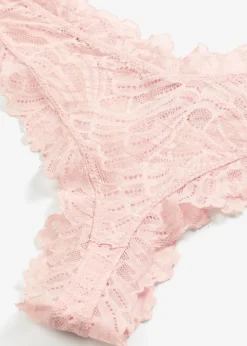 Damen bonprix Wäsche·Dessous|Wäsche·Höschen|Brazilslip aus Spitze