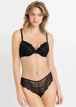 Discount Brazilslip aus zarter Spitze (2er Pack) Damen Wäsche·Dessous|Wäsche·Höschen