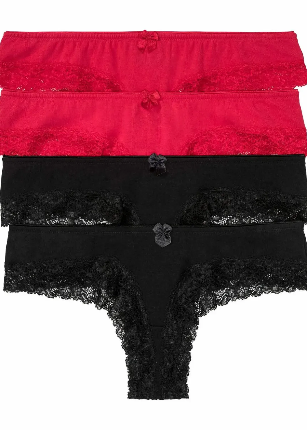 New Brazilslip (4er Pack) Damen Wäsche·Basics|Wäsche·Baumwollunterwäsche