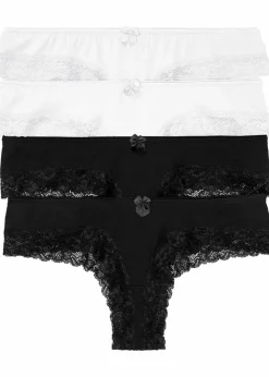 Best Brazilslip (4er Pack) Damen Höschen|Baumwollunterwäsche