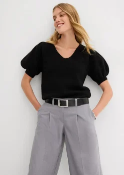 Damen bonprix Hosen|Bekleidung·Kleider|Bundfaltenhose