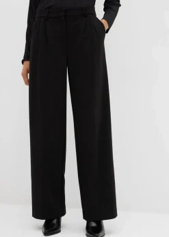 Damen bonprix Hosen|Bekleidung·Kleider|Bundfaltenhose aus Viskose-Mix