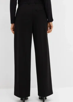 Damen bonprix Hosen|Bekleidung·Kleider|Bundfaltenhose aus Viskose-Mix
