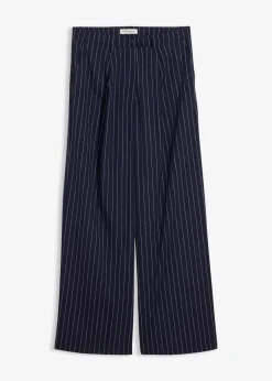 Damen bonprix Bekleidung·Kleider|Zweiteiler & Sets|Bundfaltenhose aus Viskose-Mix