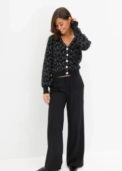 Outlet Bundfaltenhose aus Viskose-Mix Damen Bekleidung·Kleider|Hosen