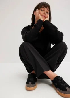 Outlet Bundfaltenhose aus Viskose-Mix Damen Bekleidung·Kleider|Hosen