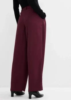 Damen bonprix Bekleidung·Kleider|Hosen|Bundfaltenhose mit Bequembund und Schlitz