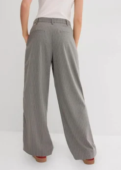 Damen bonprix Bekleidung·Kleider|Hosen|Bundfaltenhose mit Kontraststreifen