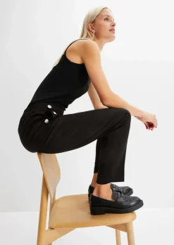 Damen bonprix Hosen|Nachhaltigere Materialien|Business Hose