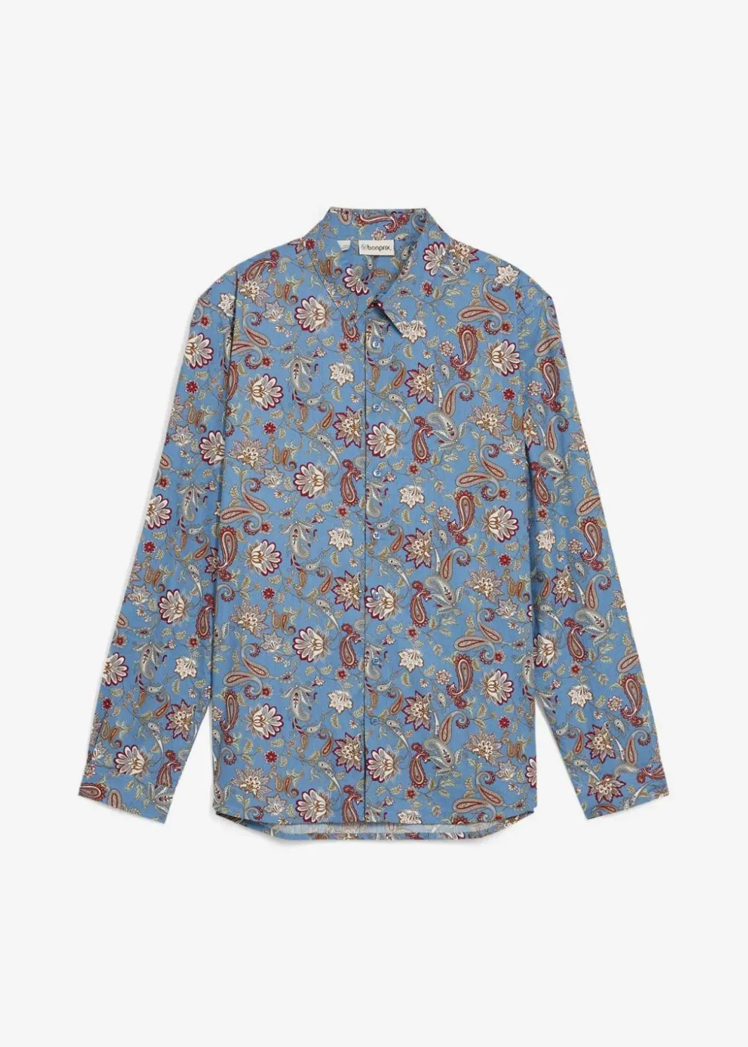 Herren bonprix Hemden|Große Größen|Business-Hemd aus reiner Baumwolle, Slim Fit