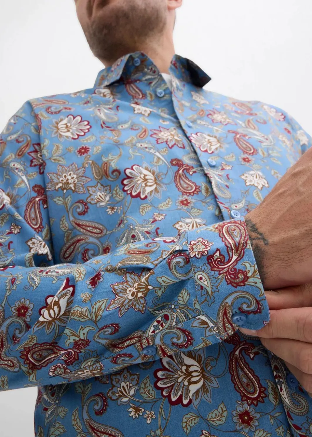 Herren bonprix Hemden|Große Größen|Business-Hemd aus reiner Baumwolle, Slim Fit