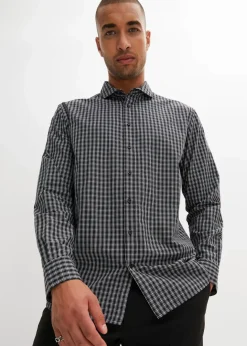 Outlet Business-Hemd aus reiner Baumwolle, Regular Fit Herren Große Größen|Hemden