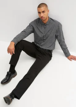 Outlet Business-Hemd aus reiner Baumwolle, Regular Fit Herren Große Größen|Hemden