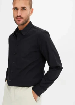 Herren bonprix Hemden|Große Größen|Business-Hemd mit Stretch, Regular Fit