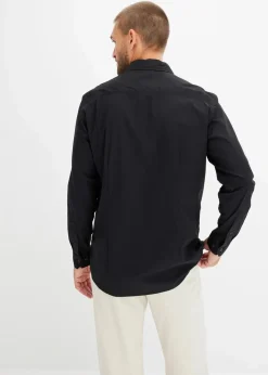 Herren bonprix Hemden|Große Größen|Business-Hemd mit Stretch, Regular Fit