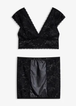 Discount Bustier + Rock (2-tlg.Set) Damen Wäsche·Erotikwäsche|Erotikwäsche