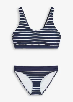 Damen bonprix Nachhaltigere Materialien|Bikinis|Bustier Bikini (2-tlg.Set)