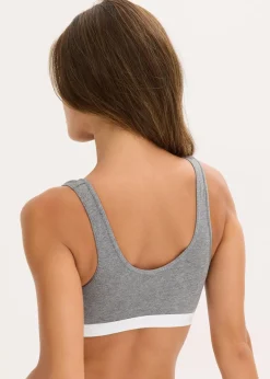 Damen bonprix Wäsche·Baumwollunterwäsche|Nachhaltigere Materialien|Bustier mit Bio-Baumwolle