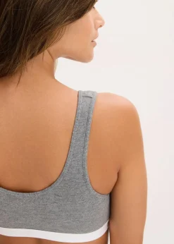 Damen bonprix Wäsche·Baumwollunterwäsche|Nachhaltigere Materialien|Bustier mit Bio-Baumwolle