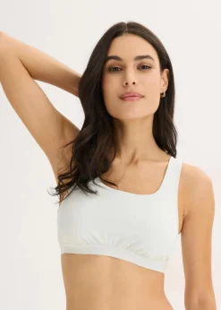 Damen bonprix Wäsche·Baumwollunterwäsche|Nachhaltigere Materialien|Bustier mit Bio-Baumwolle ​(3er Pack)