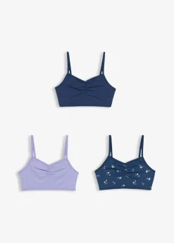 Sale Bustier mit weicher Bio-Baumwolle (3er Pack) Kinder Mehrfachpacks|Mädchen·Unterwäsche