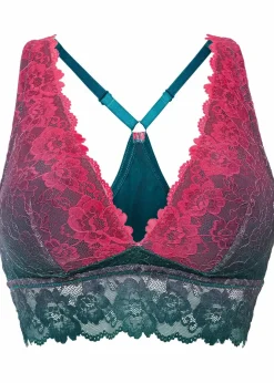 Online Bustier mit zarter Spitze im Farbverlauf Damen Nachhaltigere Materialien|Bhs