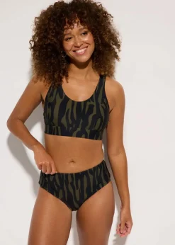 Damen bonprix Nachhaltigere Materialien|Bademode·Bikinis|Bustier-Bikini (2-tlg.Set)