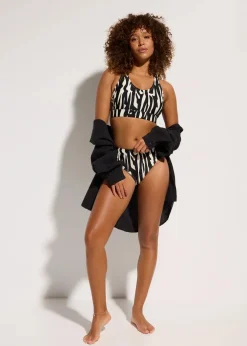 Damen bonprix Nachhaltigere Materialien|Bikinis|Bustier-Bikini (2-tlg.Set)