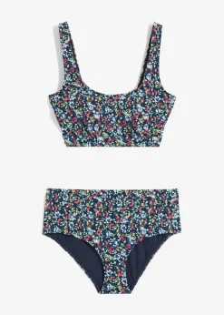 Sale Bustier-Bikini (2-tlg.Set) mit Cut-Out Damen Nachhaltigere Materialien|Bikinis