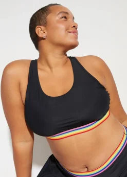 Damen bonprix Nachhaltigere Materialien|Sport Bademode|Bustier-Bikinioberteil