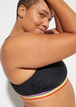 Damen bonprix Nachhaltigere Materialien|Sport Bademode|Bustier-Bikinioberteil