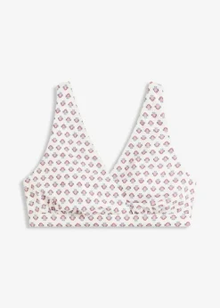 Online Bustier-Bikinioberteil mit V-Ausschnitt Damen Mix & Match|Bikinis