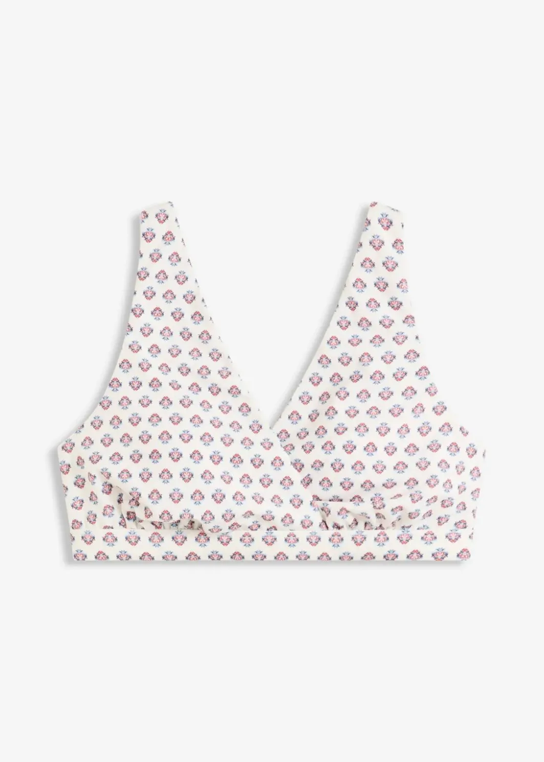Online Bustier-Bikinioberteil mit V-Ausschnitt Damen Mix & Match|Bikinis