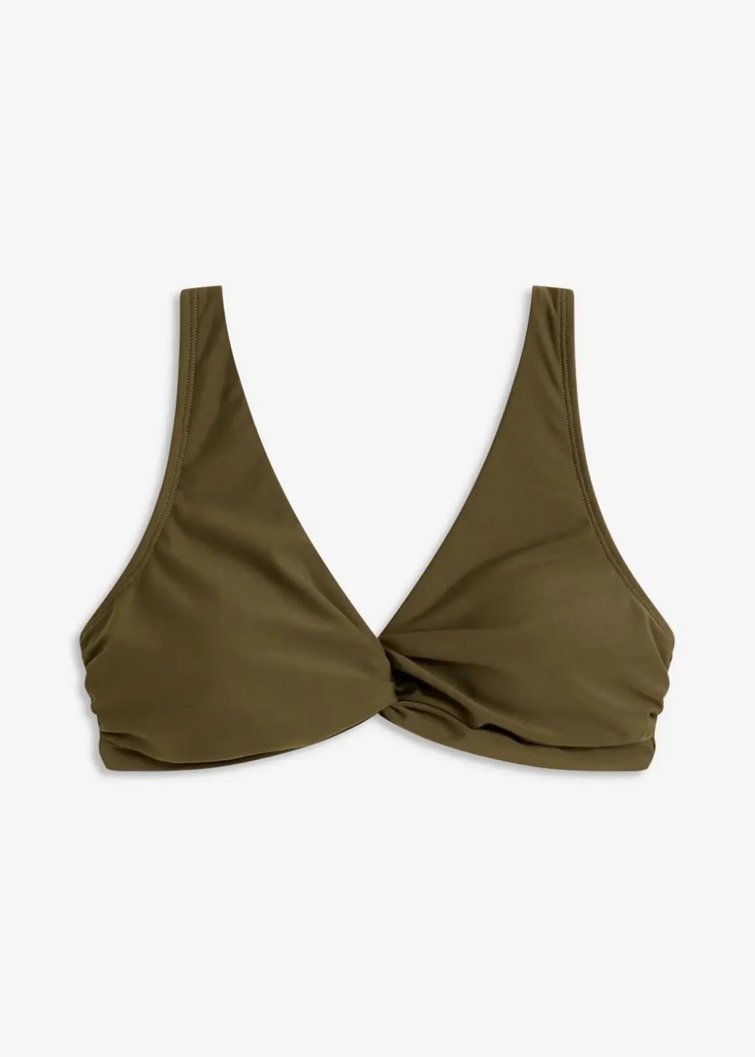 Clearance Bustier-Bikinioberteil mit Twistdetail Damen Nachhaltigere Materialien|Bikinis