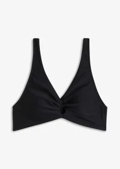 Damen bonprix Nachhaltigere Materialien|Bikinis|Bustier-Bikinioberteil mit Twistdetail